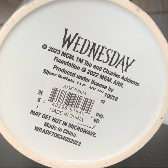 On Wednesdays We Wear Black - Wednesday Adams 20oz Ceramic Mug - Picture 11 of 11